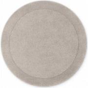 Villeroy & Boch Kari Wol Rond Vloerkleed Grijs- 200 CM ROND