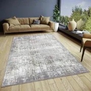 Vintage vloerkleed - Shine Abstract Crème/Grijs - 200 X 280 CM
