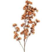 Clayre & Eef Kunstbloem 10x10x86 cm Oranje Kunststof