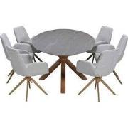 Garden Impressions Amalia tuinset draaibaar 7-delig - Scot tuintafel 2...