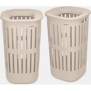 Collect-It Wasmand 55L, set van 2 - Soft Beige
