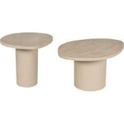 Starfurn - Salontafel Mirre - Beige - 56x70x38 cm