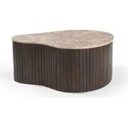 Starfurn - Salontafel Nomi - Bruin - 73x84x34 cm