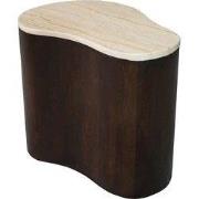 Starfurn - Salontafel Lovi - Bruin - 33x50x42 cm