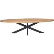 Starfurn - Eettafel Dakota - Bruin - 120x300x76 cm