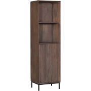 Starfurn - Boekenkast Madison - Bruin - 55x45x200 cm