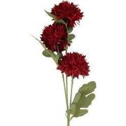 Clayre & Eef Kunstbloem 64 cm Rood Kunststof