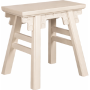 Fine Asianliving Chinese Kruk Moonshine Greige met Details