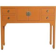 Fine Asianliving Chinese Sidetable Oranje Sunglow Orange - Orientique
