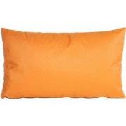 Buitenkussen 30x50 cm oker geel vacuum verpakt