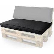 Zit Palletkussen Luana 80x120 cm Black