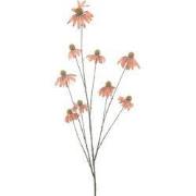 Kunstbloem echinacae orange, 123 cm