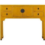 Fine Asianliving Chinese Sidetable Geel Marigold Yellow - Orientique