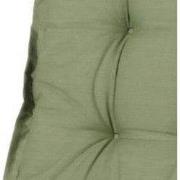 Kussen lage rug Basic groen 105 cm x 50 cm (4 stuks)