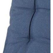 Kussen lage rug Panama saffierblauw 105 cm x 50 cm (4 stuks)