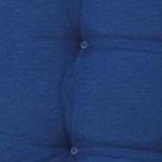 Tuinkussen hoge rug panama saffierblauw (4 stuks)