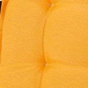 Kussen hoog 50x123 Panama goudgeel (4 stuks)