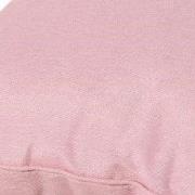 Kussen 45 x 45 zachtroze piping Panama zachtroze (4 stuks)