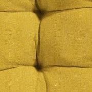 Toscane kussen ca. 46x46 cm Panama mosterd (4 stuks)