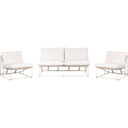 PICO - Loungeset 4-zits - Lichtbeige - Staal