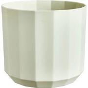 Facet rond 23 cm theegroen