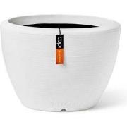 Pot bol Arc Granite 114x90 wit bloempot