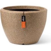 Pot bol Arc Granite 156 x 90 warm taupe bloempot