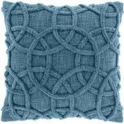 Unique Living - Sierkussen Everon Jeans Blue -45x45cm