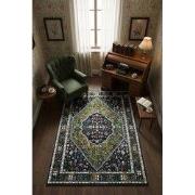 Picasso Paloma Vintage Vloerkleed - Multi / Groen - Laagpolig- 80x150 ...