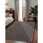 Elle Decoration Harvest Jute Vloerkleed  Creme Zwart- 200x300 CM