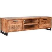 LABEL51 Tv-meubel Glasgow - Rough - Mangohout - One Size