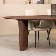 LABEL51 Eetkamertafel Wow - Espresso - Mangohout - 240 cm