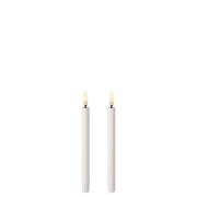 Uyuni Lighting - Kaarsen Mini LED Nordic White 2 pcs 1,3 x 13 cm Light...