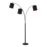 Lindby - Nanika Vloerlamp Black/Gold