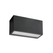 Norlys - Asker Up/Down Buiten Wandlamp L22,5 Grafiet