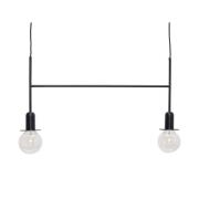 Hübsch - Twice Hanglamp Black