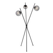 Lucande - Sotiana Vloerlamp Black