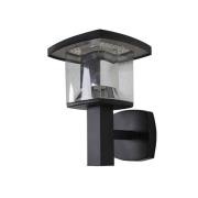 Lindby - Askan Buiten Wandlamp Black/Clear