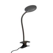 Halo Design - Fix LED Klemlamp Black