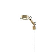 LIGHT-POINT - Dark W1 Wandlamp Brass