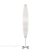 Foscarini - Havana Staande Lamp Wit/Aluminium met Dimmer