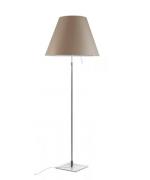 Luceplan - Costanza VloerLamp met Dimmer Alu/Shaded Stone