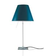 Luceplan - Costanza Tafellamp met Dimmer Alu/Petroleum Blue