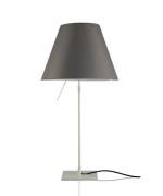 Luceplan - Costanza Tafellamp met Dimmer Alu/Concrete Gray