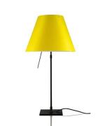 Luceplan - Costanza Tafellamp met Dimmer Zwart/Smart Yellow