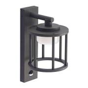 Lucande - Berenike BuitenWandlamp w/Sensor Dark Grey