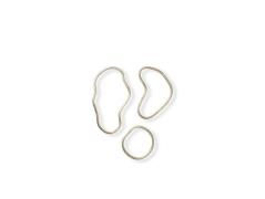 Ferm Living - Pond Trivets Set of 3 Brass