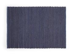 HAY - Channel Rug 140x200 Blue/White