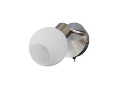 Lindby - Elaina Wandlamp Nickel/Opal