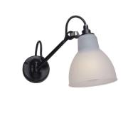 Lampe Gras - 104 Bathroom Wandlamp Zwart/Polycarbonat Lampe Gras